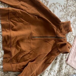 Lululemon Hooded Quarter Zip Scuba Sweatshirt